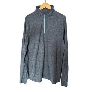 Lululemon Men's Surge Warm 1/2 Zip Pullover Sweater Jumper Size Large Blue M3D42